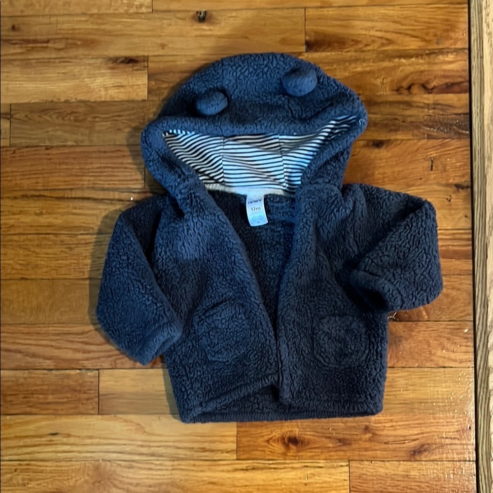 Carter's Blue Fleece Baby Jacket